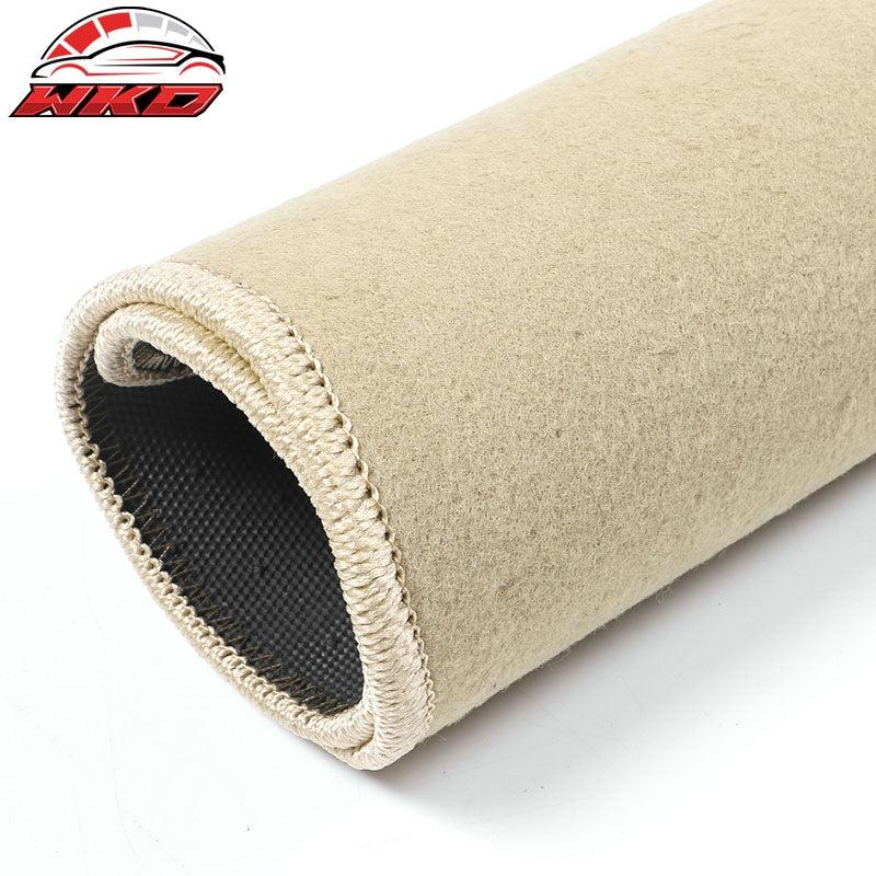 Fits 90-96 Nissan 300ZX Car Beige Floor Mats Liner 1st 2nd Row Carpet Nylon 4PC