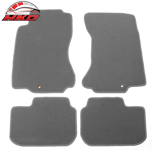 Wholesale 90-96 Nissan 300ZX Grey Car Floor Mats Liner 1st 2nd Row Nylon Carpets 4PC