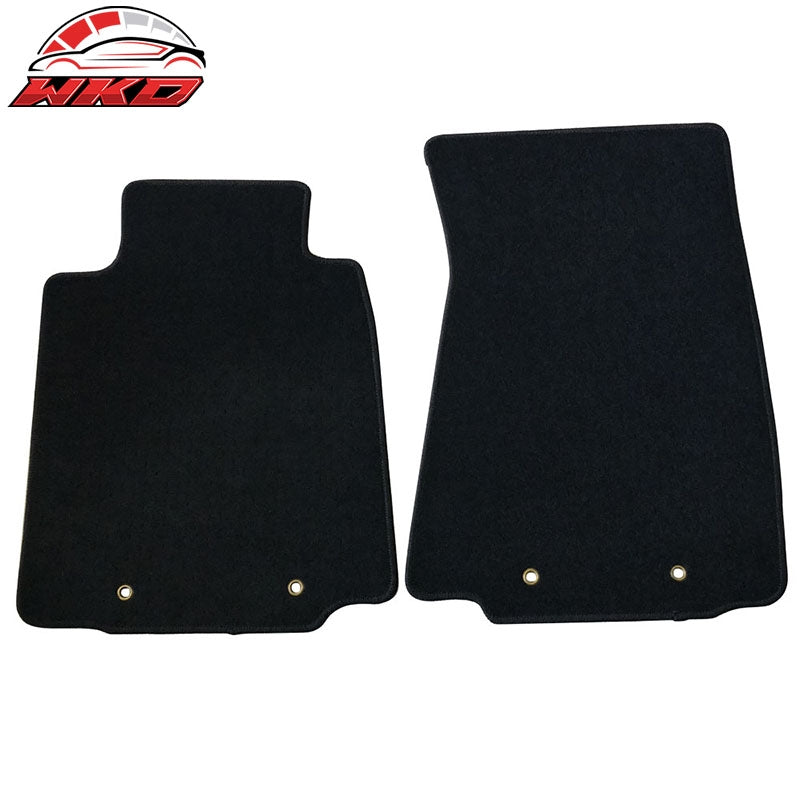 Wholesale 09-20 Nissan 370Z Nylon Black Floor Mats Liner Non-Slip Auto Carpets 2PCS