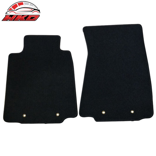 Wholesale 09-20 Nissan 370Z Nylon Black Floor Mats Liner Non-Slip Auto Carpets 2PCS