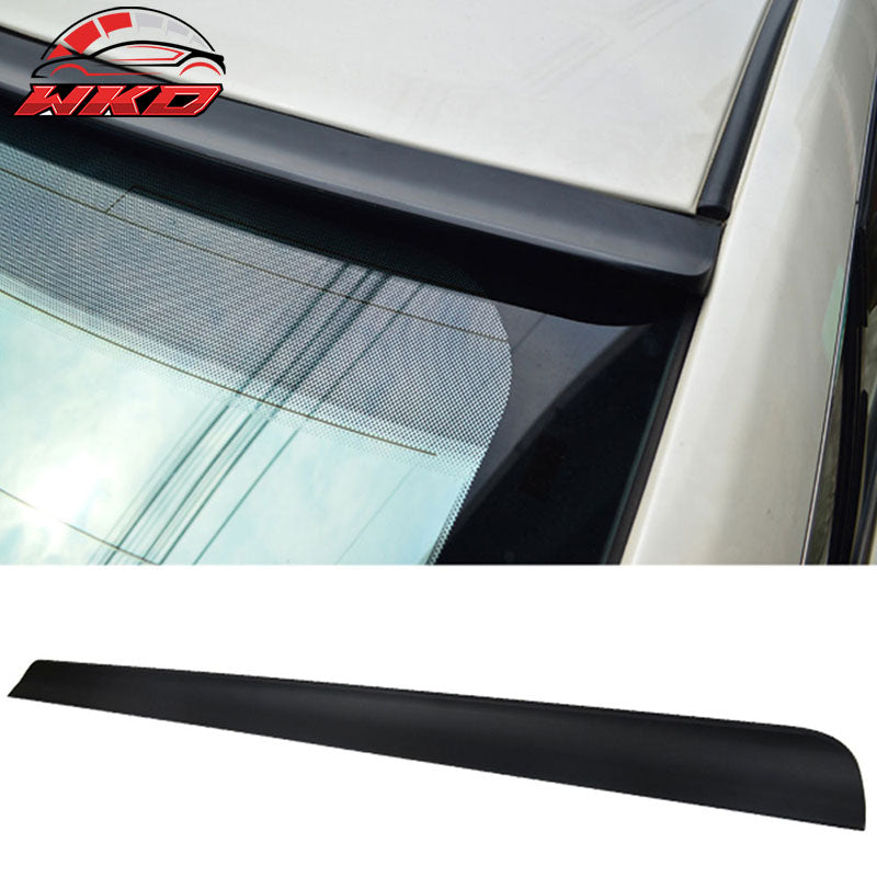 Fits 09-20 Nissan 370Z Z34 2DR Coupe Unpainted PU Flexible Rear Roof Spoiler