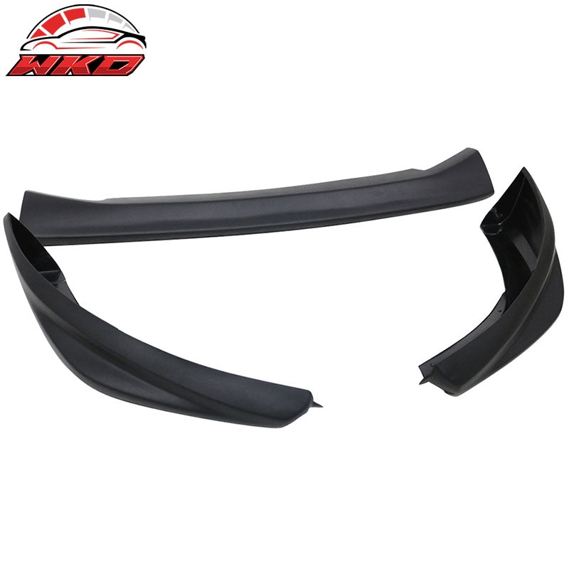 Fits 13-17 Nissan 370Z TK Style Front Bumper Lip Spoiler Chin Splitter Unpainted