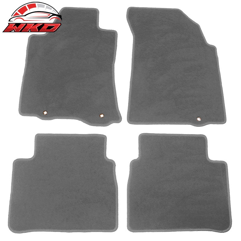 Wholesale 13-18 Nissan Altima Car Floor Mats Liner Front Rear Nylon Gray Carpets 4PCS