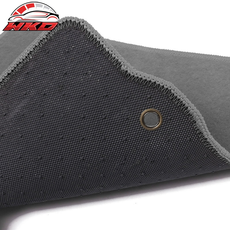 Fits 13-18 Nissan Altima Car Floor Mats Liner Front Rear Nylon Gray Carpets 4PCS