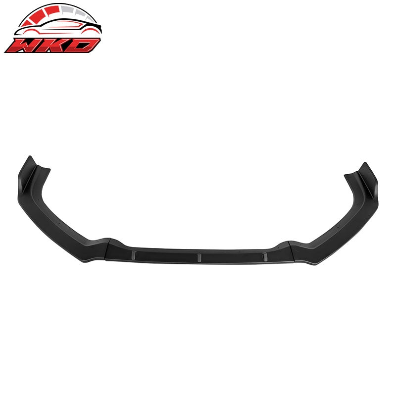 Fits 19-22 Nissan Altima Front Bumper Lip Matte Black Spoiler PP 3PC Splitter