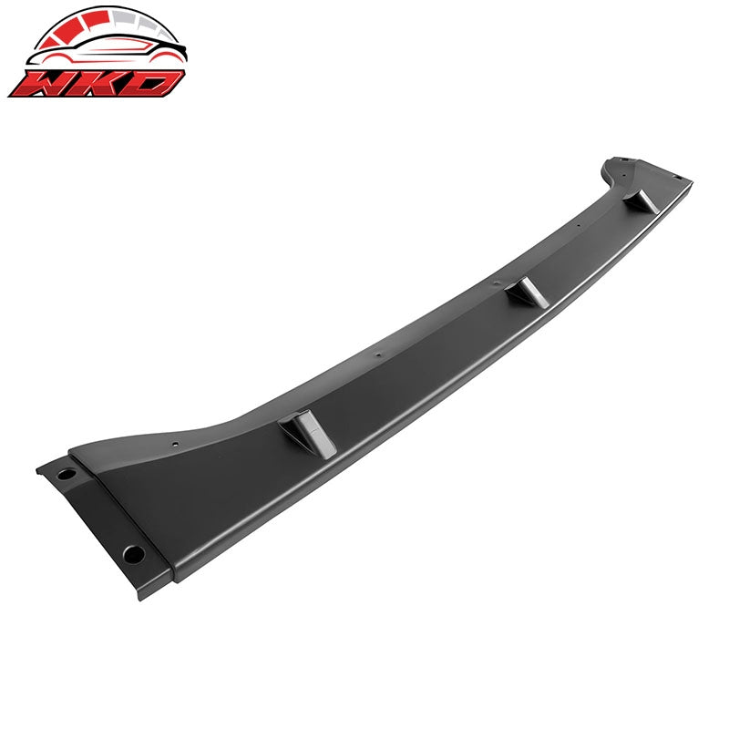 Fits 19-22 Nissan Altima Front Bumper Lip Matte Black Spoiler PP 3PC Splitter