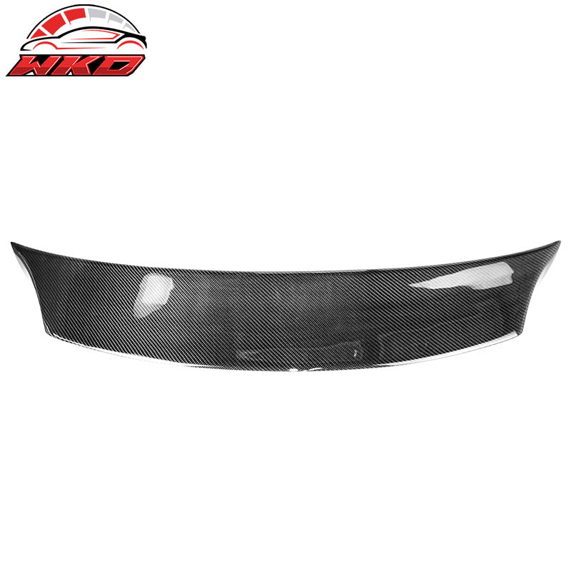 Fits 03-09 Nissan 350Z Coupe Z33 V Style Duckbill Trunk Spoiler Carbon Fiber CF