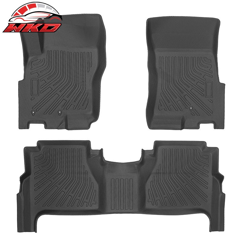 Wholesale 08-21 Nissan Frontier Crew Cab Anti-Slip Floor Mats All Weather TPE Carpets