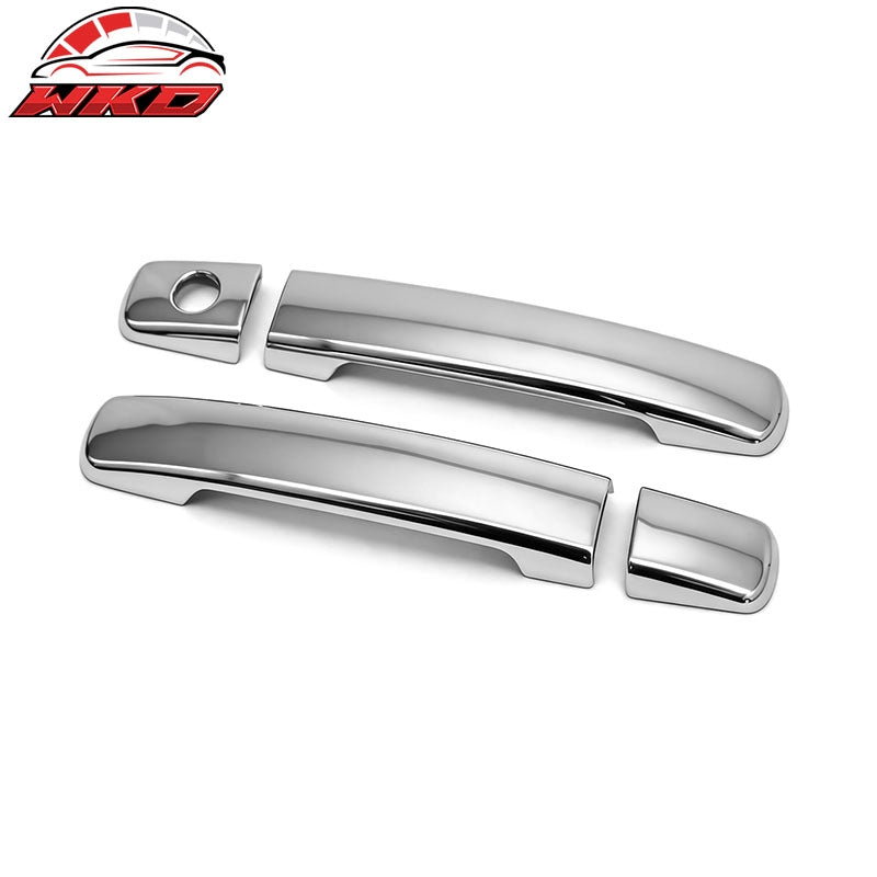 Fits 05-21 Nissan Frontier 05-12 Pathfinder Chrome Door Handle Covers 1 Key Hole