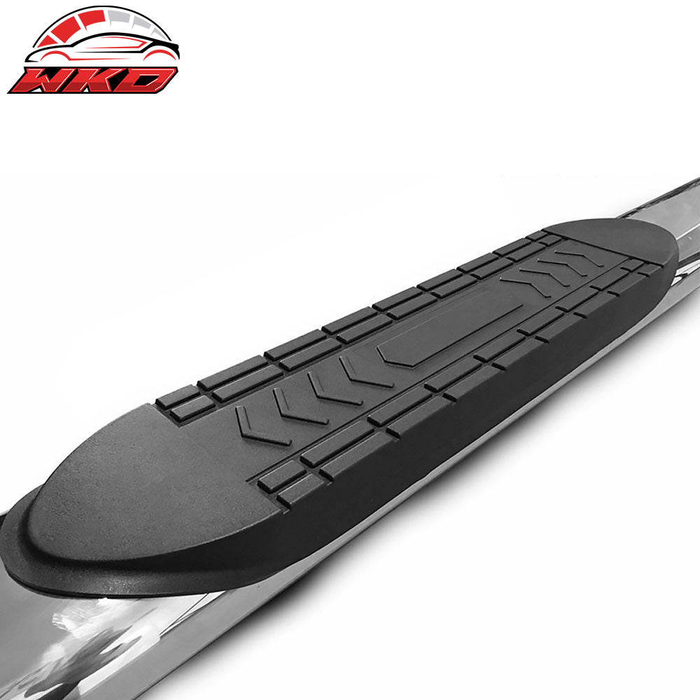 Fits 05-18 Nissan Frontier Extended Cab 5In Stainless Steel Side Step Nerf Bars