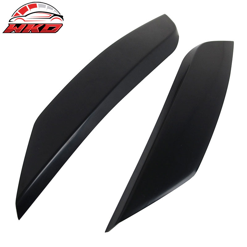 Fits 03-09 Nissan 350Z Headlight Eyelid Eyebrow Eye Lid Trim Cover ABS Unpainted