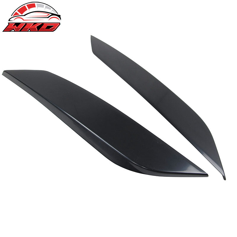 Fits 03-09 Nissan 350Z Headlight Eyelid Eyebrow Eye Lid Trim Cover ABS Unpainted