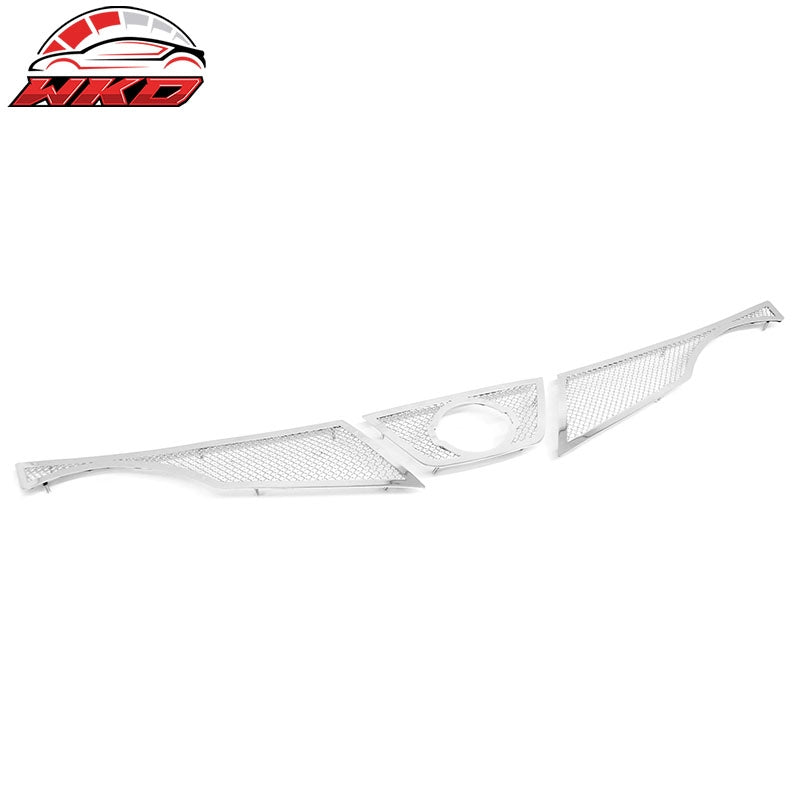 For 11-14 Nissan Juke Front Grille Replacement Chrome Stainless Steel Mesh Style