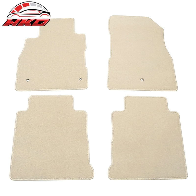 Wholesale 18-24 Nissan Kicks OE Fitment Beige Floor Mats Carpet Liners Nylon 4PC