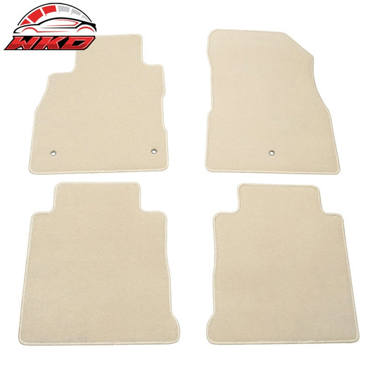 Wholesale 18-24 Nissan Kicks OE Fitment Beige Floor Mats Carpet Liners Nylon 4PC