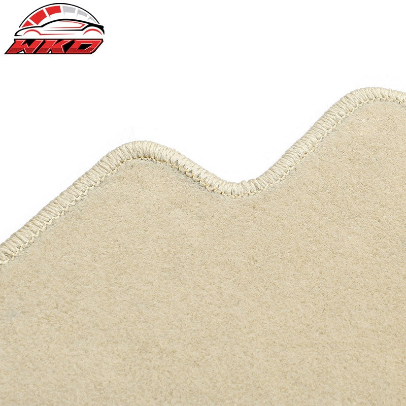 Fits 18-24 Nissan Kicks OE Fitment Beige Floor Mats Carpet Liners Nylon 4PC