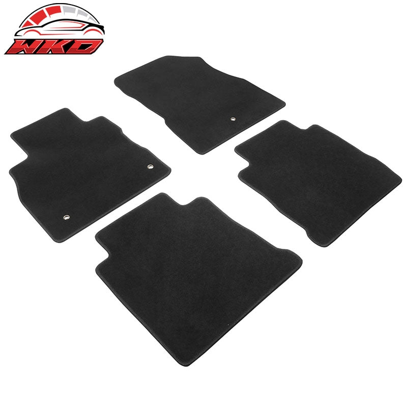 Fits 18-24 Nissan Kicks OE Fitment Black Floor Mats Carpet Liners Nylon 4PC