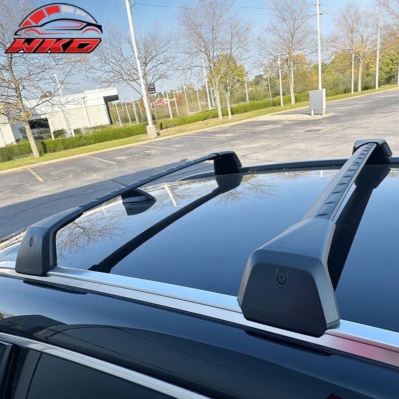 Fits 25-26 Nissan Kicks OE Roof Rack Rail Luggage Carrier Cross Bars - Aluminum