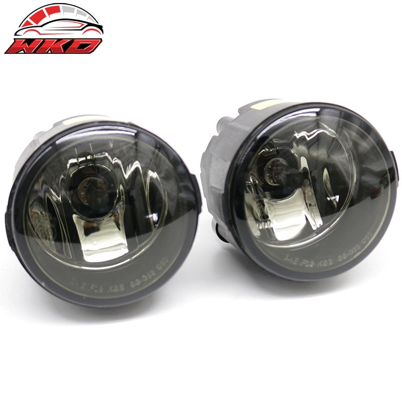 Fits 09-12 Nissan Murano 11-14 Juke 09-14 Cube Fog Lights Smoke Lens Lamp Pair