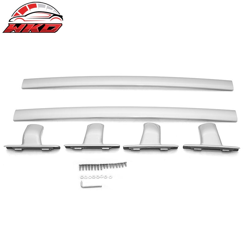 Fits 15-24 Nissan Murano OE Roof Rack Rail Luggage Carrier Cross Bars - Aluminum