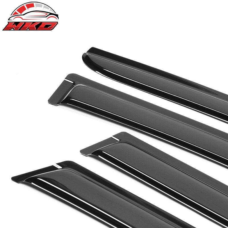 Fits 15-24 Nissan Murano Z52 Window Visors Acrylic Sun Rain Air Deflector 4PC