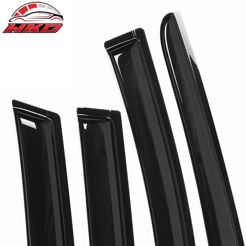 Fits 15-24 Nissan Murano Z52 Window Visors Acrylic Sun Rain Air Deflector 4PC