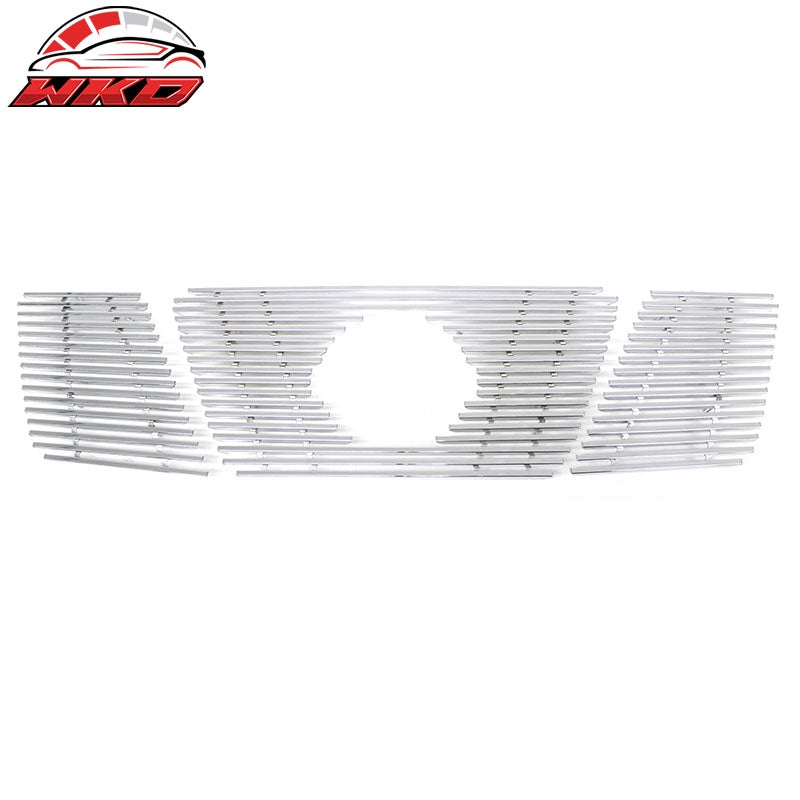 Wholesale 05-07 Nissan Pathfinder 05-08 Frontier Billet Grille Chrome Stainless Steel