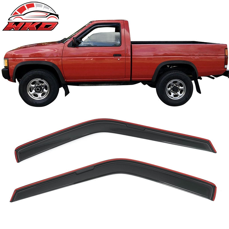 Wholesale 87-90 Nissan Pathfinder& 87-97 Pickup Regular Cab In-Channel Window Visors