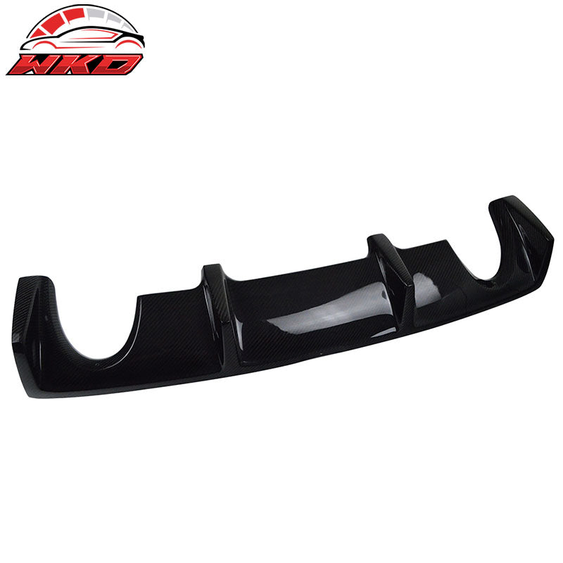 Fits 03-09 Nissan 350Z Z33 OE Style Rear Diffuser Lip Spoiler Matte Carbon Fiber