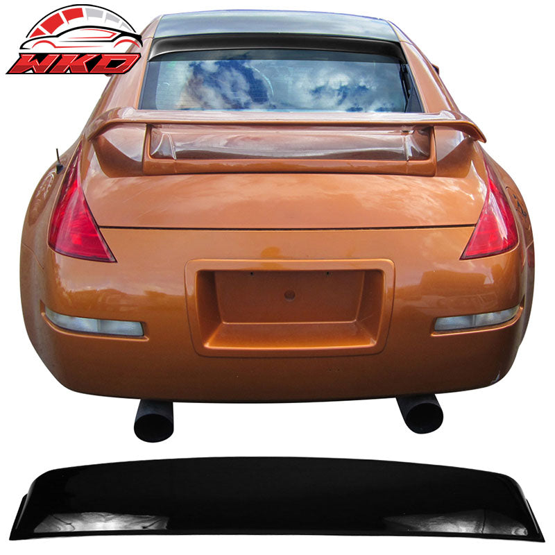 Wholesale 03-08 Nissan 350Z Coupe Rear Roof Window Spoiler Wing PP Gloss Black