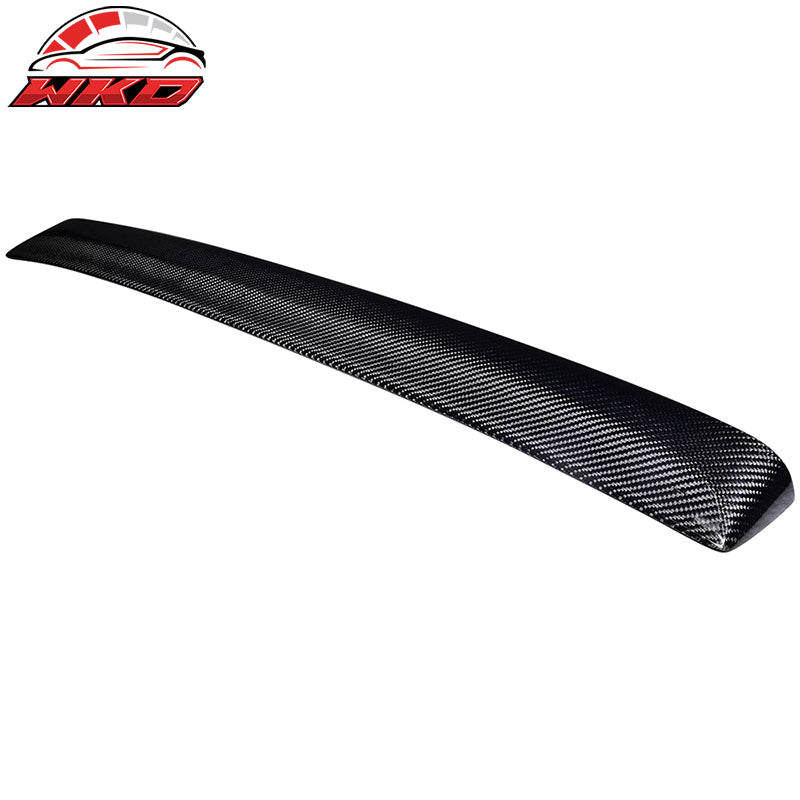 Fits 03-08 Nissan 350Z RS Style Rear Roof Window Spoiler Wing Matte Carbon Fiber