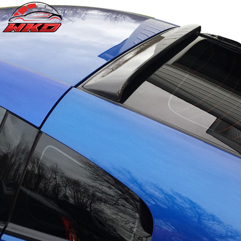 Fits 03-08 Nissan 350Z RS Style Rear Roof Window Spoiler Wing Matte Carbon Fiber