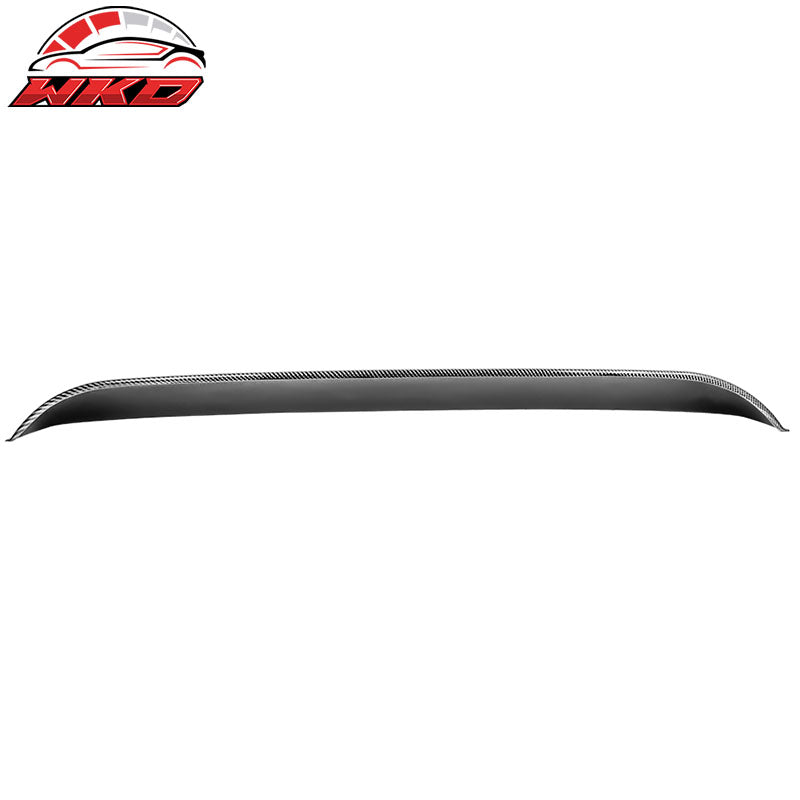 Fits 09-20 Nissan 370Z Coupe Rear Window Roof Spoiler Visor Carbon Fiber Print