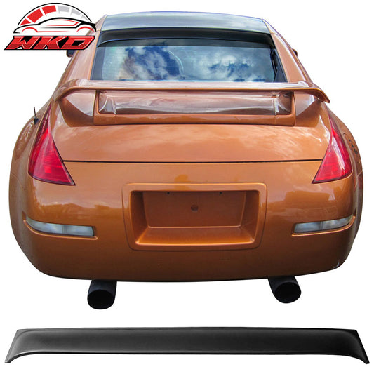 Wholesale 03-08 Nissan 350Z Coupe Rear Window Roof Spoiler Visor Wing Matte Black PP