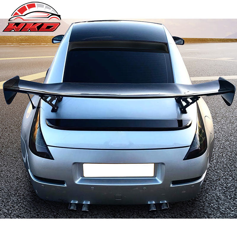 Fits 03-08 Nissan 350Z Coupe Rear Window Roof Spoiler Visor Wing Matte Black PP