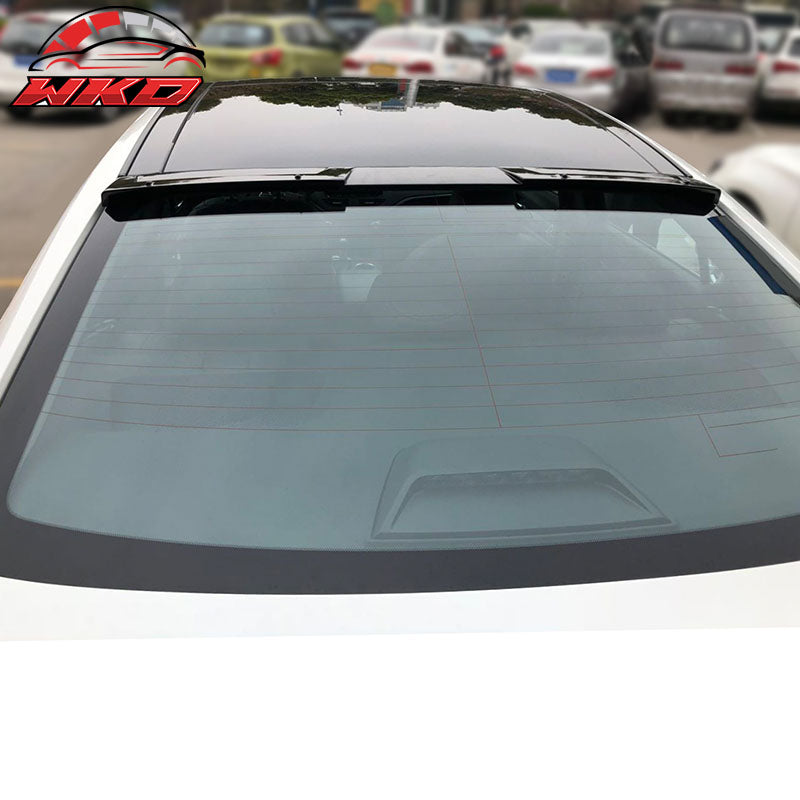 For 19-25 Nissan Altima IKON Rear Window Roof Spoiler Visor Wing Gloss Black ABS