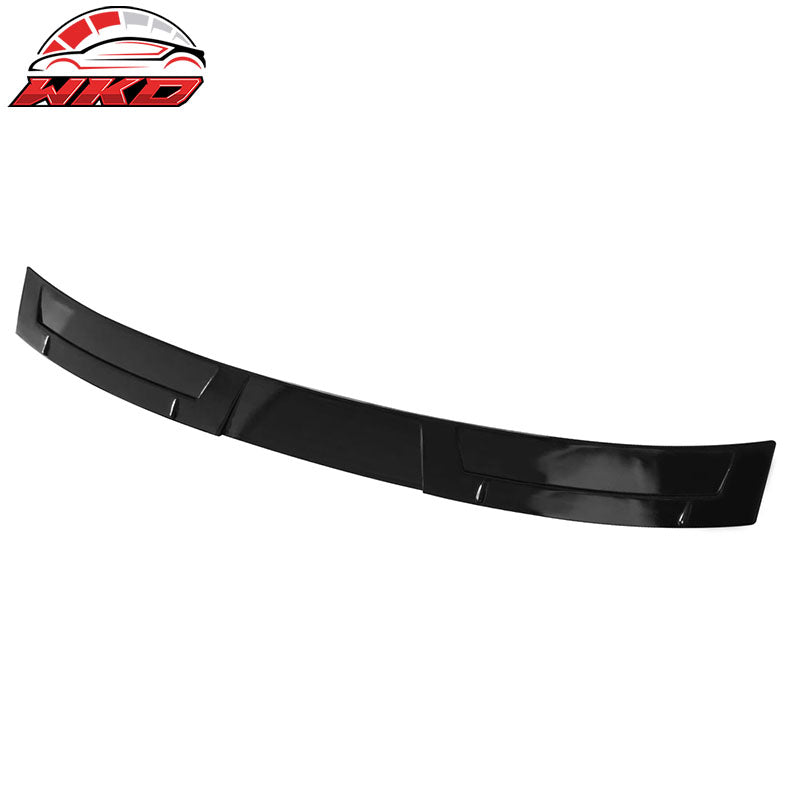 For 19-25 Nissan Altima IKON Rear Window Roof Spoiler Visor Wing Gloss Black ABS