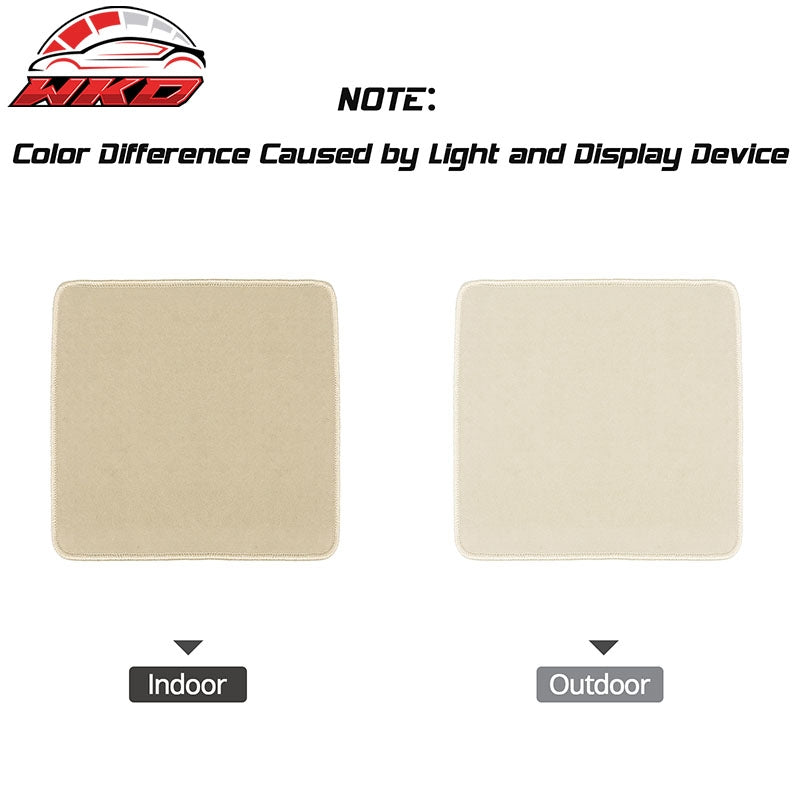 Fits 21-26 Nissan Rogue Beige Nylon Floor Mats Custom Carpets Liners Front &Rear