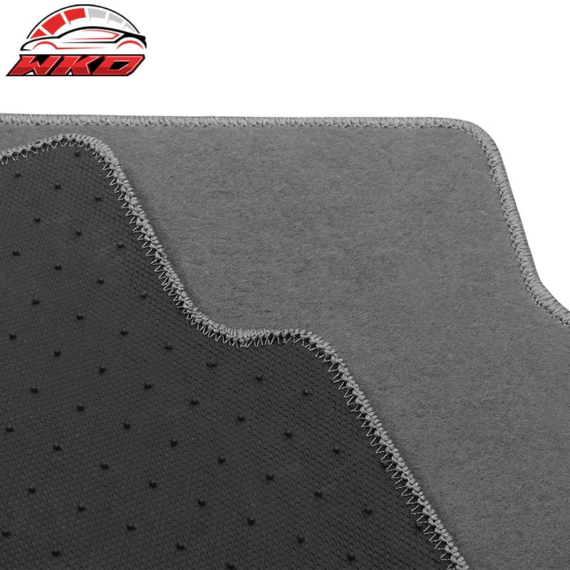 Fits 21-26 Nissan Rogue Gray Nylon Floor Mats Custom Carpets Liners Front & Rear