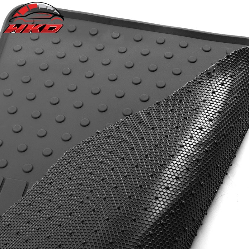 Fits 14-20 Nissan Rogue Latex Floor Mats Gray All Weather Car Auto Carpets Liner