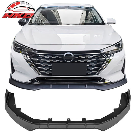 Wholesale 24-25 Nissan Sentra IKON Style Front Bumper Lip Spoiler PP Matte Black 3PCS