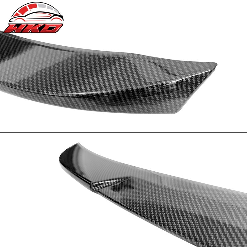 Fits 20-25 Nissan Sentra IKON Style Rear Trunk Spoiler Wing Carbon Fiber Print