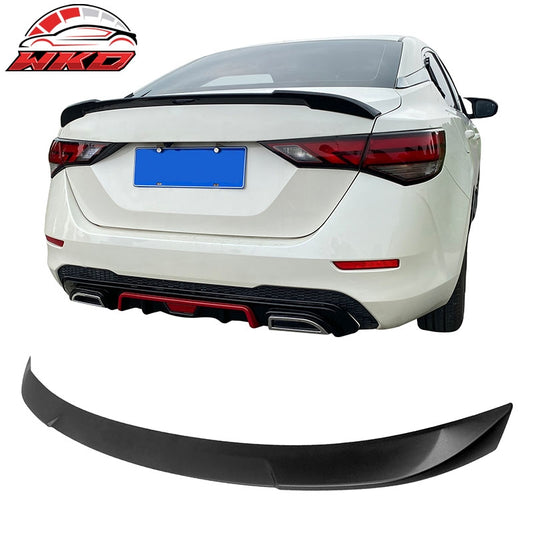 Wholesale 20-25 Nissan Sentra IKON Style Rear Trunk Spoiler Wing Lip ABS Matte Black