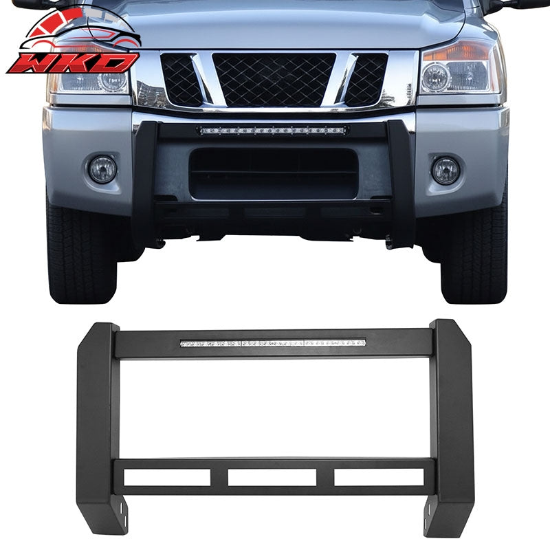 Wholesale 04-15 Nissan TITAN & 05-15 Armada Bull Bar Bumper Grille Guard W/LED Light