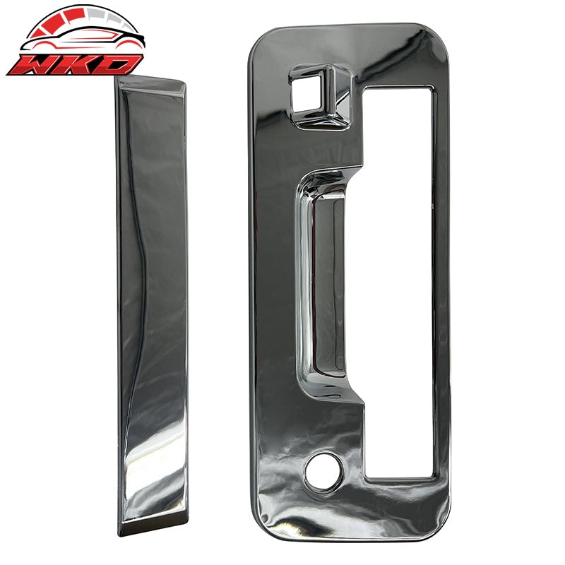 Wholesale 13-15 Nissan Titan Chrome Rear Tailgate Handle Cover w/ Key& Camera Hole