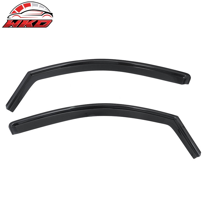 Fits 04-15 Nissan Titan Extended Cab Window Visors In-Channel Sun Rain Guard 2PC