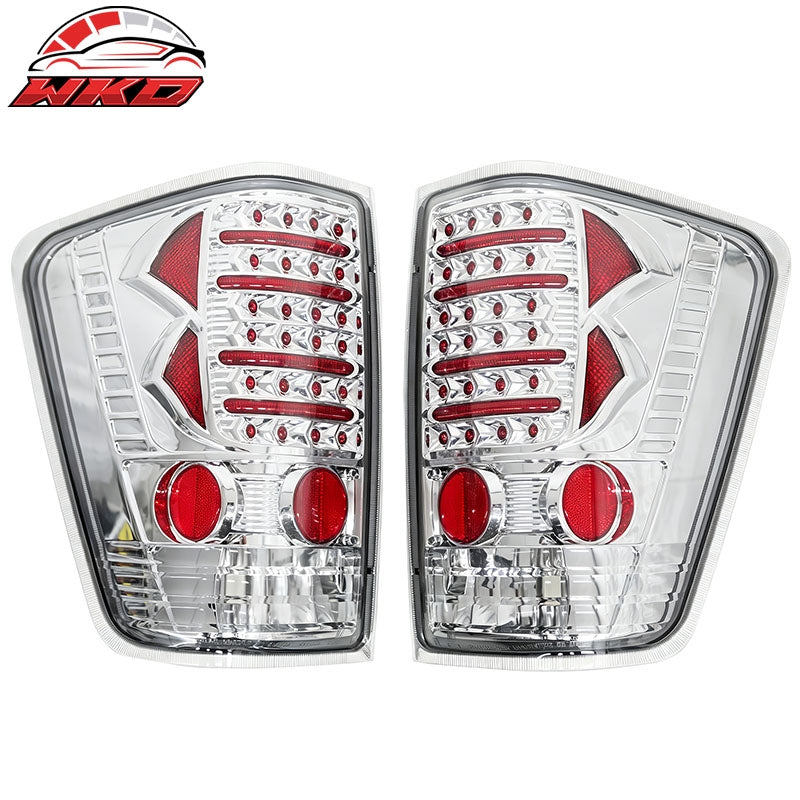 Wholesale 04-15 Nissan Titan Left Right RH LH Tail Lights Rear Brake Lamps Smoke Lens