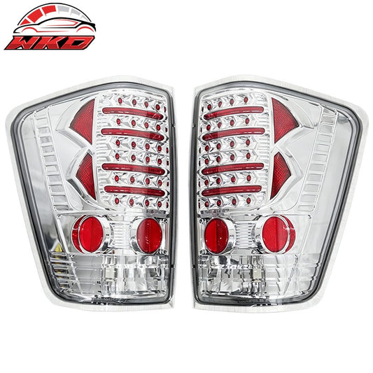 Wholesale 04-15 Nissan Titan Left Right RH LH Tail Lights Rear Brake Lamps Smoke Lens