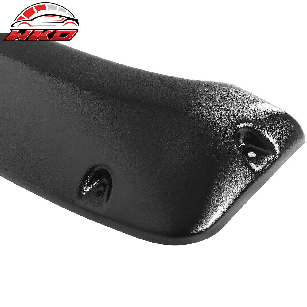 Fits 16-19 Nissan Titan XD Pocket Style Fender Flare 4PC Textured Black - ABS