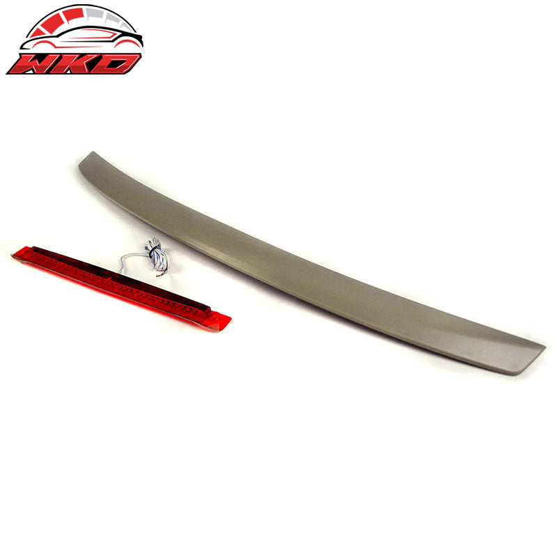 Fits 16-23 Nissan Maxima 8th A36 OE Style Trunk Spoiler W/LED Brake Unpainted